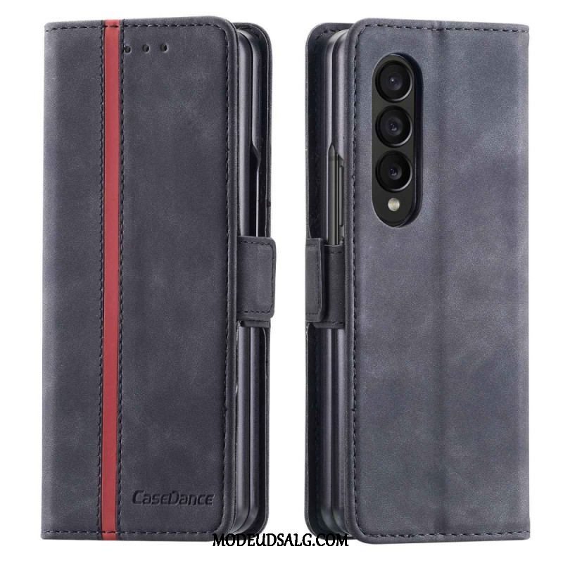 Flip Cover Samsung Galaxy Z Fold 4 Casedance Serie Waltz 001