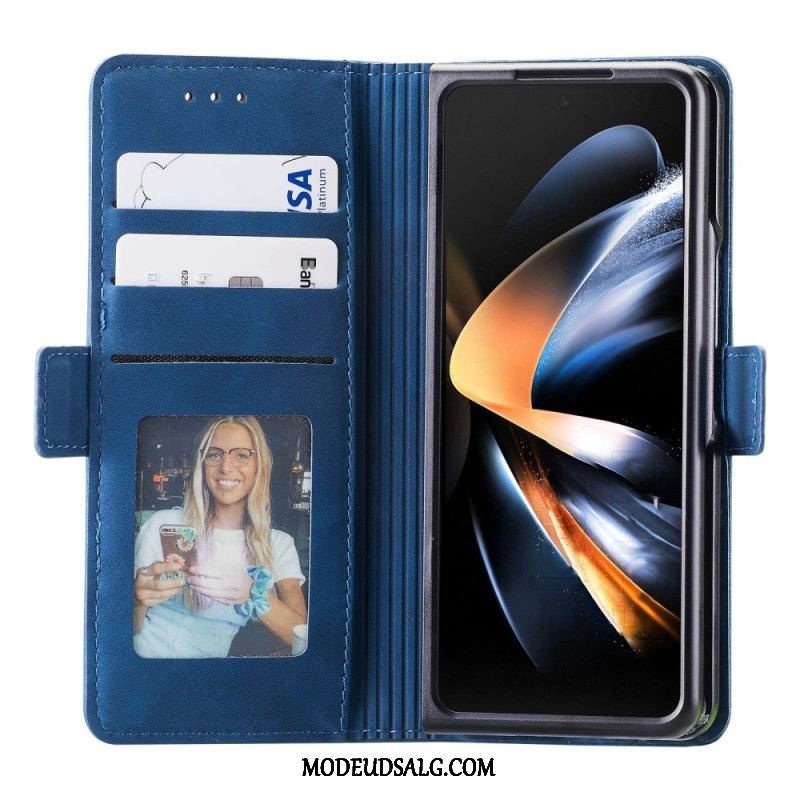 Flip Cover Samsung Galaxy Z Fold 4 Casedance Serie Waltz 001