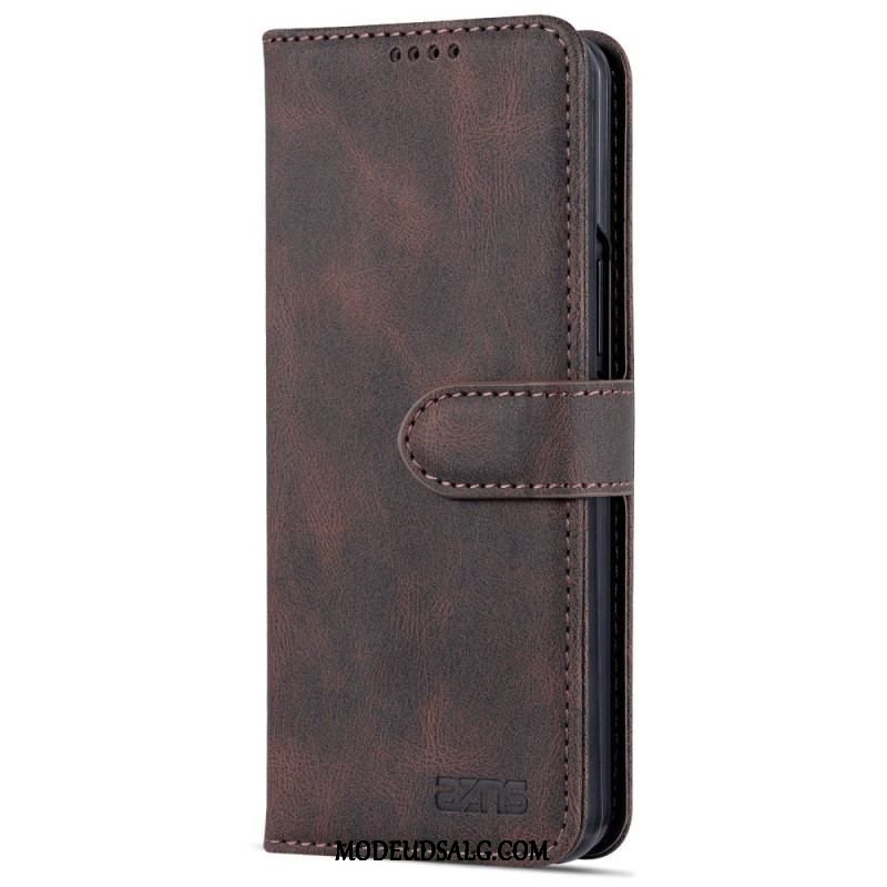 Flip Cover Samsung Galaxy Z Fold 4 Punge Etui Azns Stitching Wallet