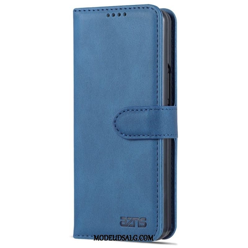 Flip Cover Samsung Galaxy Z Fold 4 Punge Etui Azns Stitching Wallet