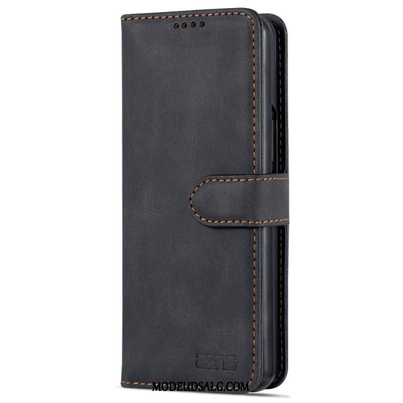 Flip Cover Samsung Galaxy Z Fold 4 Punge Etui Azns Stitching Wallet