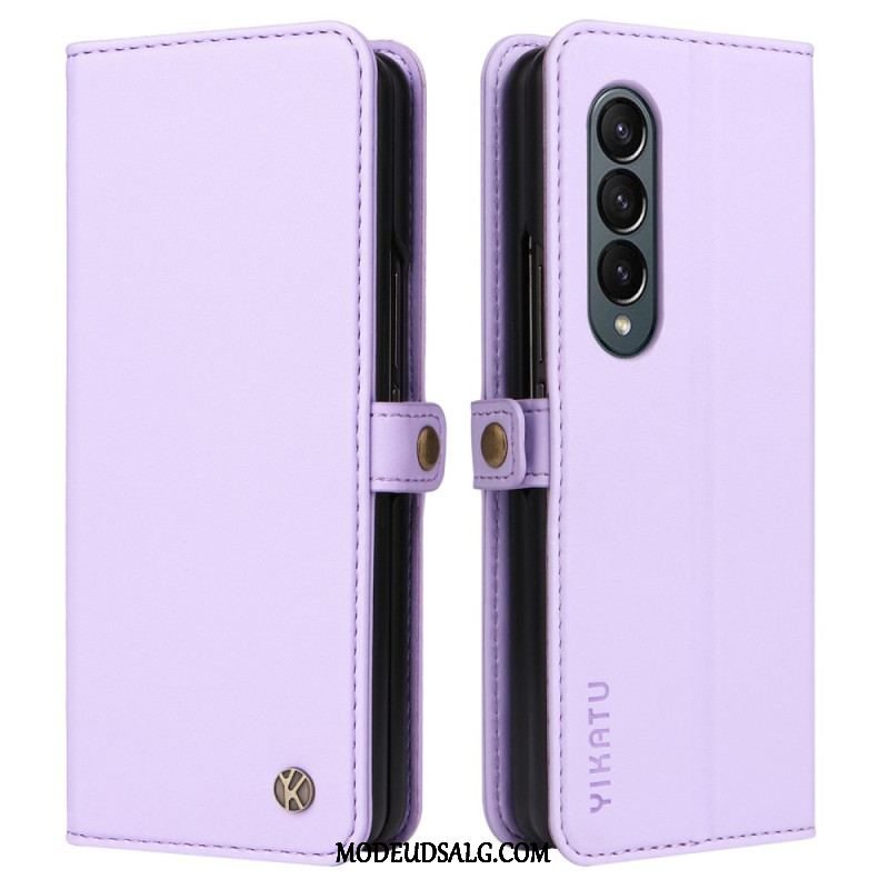 Flip Cover Samsung Galaxy Z Fold 4 Yikatu Yk-001