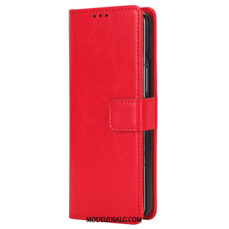 Flip Cover Samsung Galaxy Z Fold 6 Prangende Kunstlæder