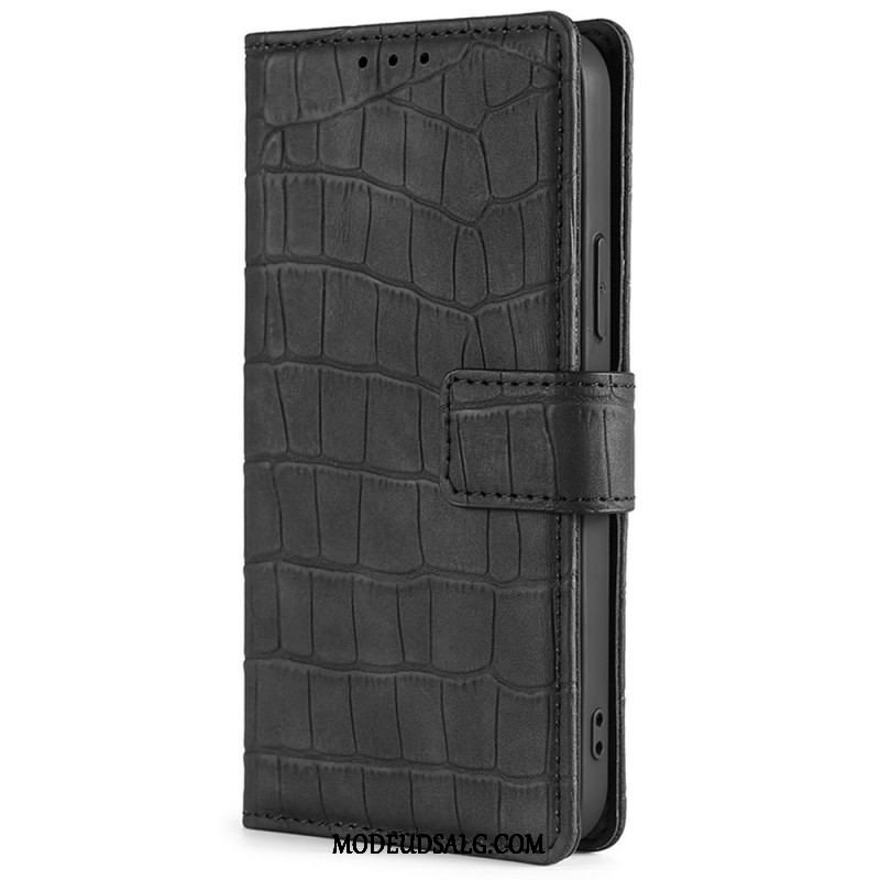 Flip Cover Sony Xperia 1 IV Krokodille Stil