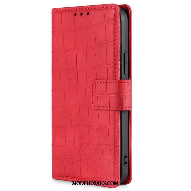 Flip Cover Sony Xperia 1 IV Krokodille Stil