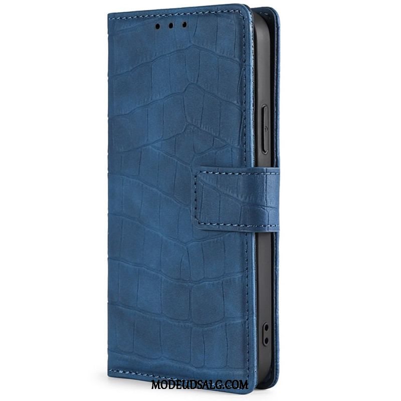 Flip Cover Sony Xperia 1 IV Krokodille Stil