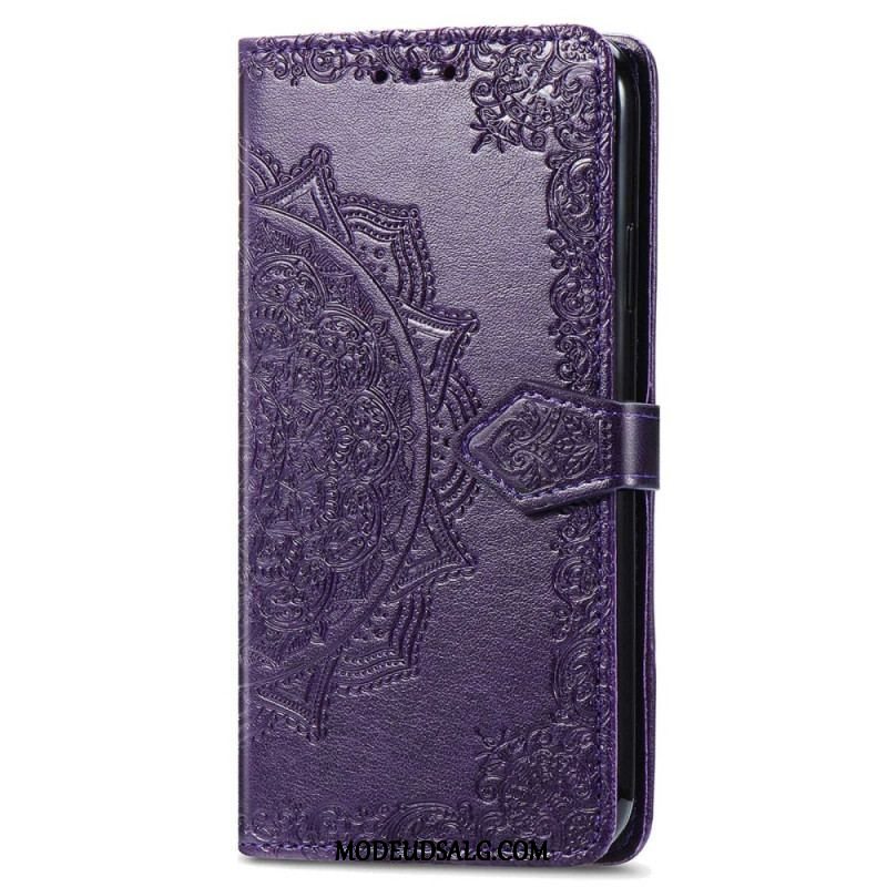 Flip Cover Sony Xperia 1 IV Mandala Sun Med Snor