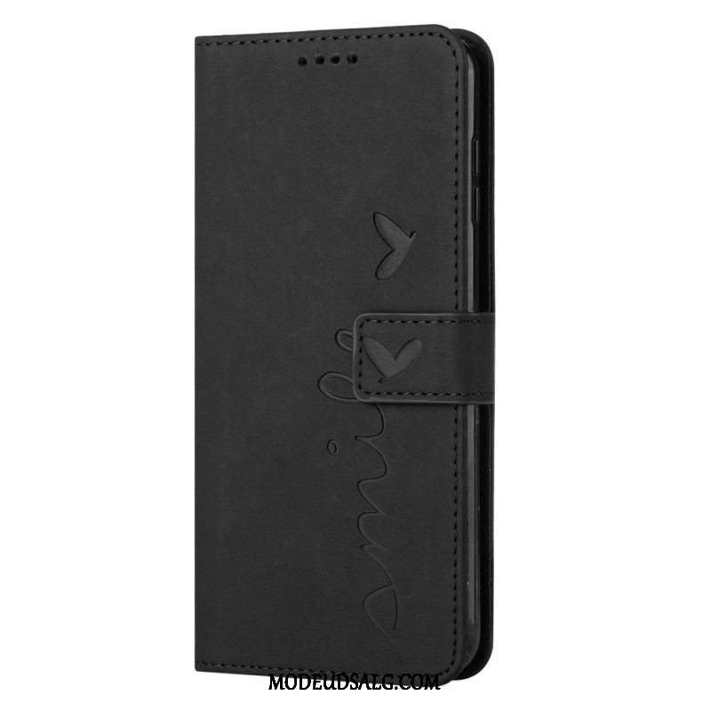 Flip Cover Sony Xperia 1 IV Smil Med Snor