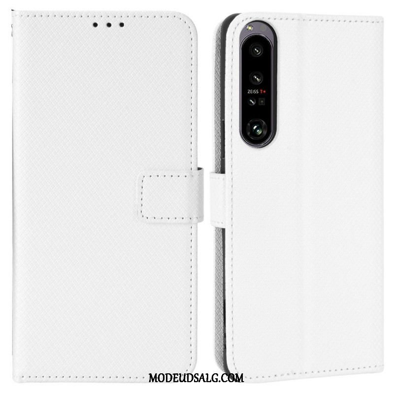 Flip Cover Sony Xperia 1 IV Stylet Med Strop