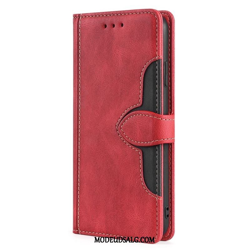 Flip Cover Sony Xperia 1 IV Tofarvet Blomster