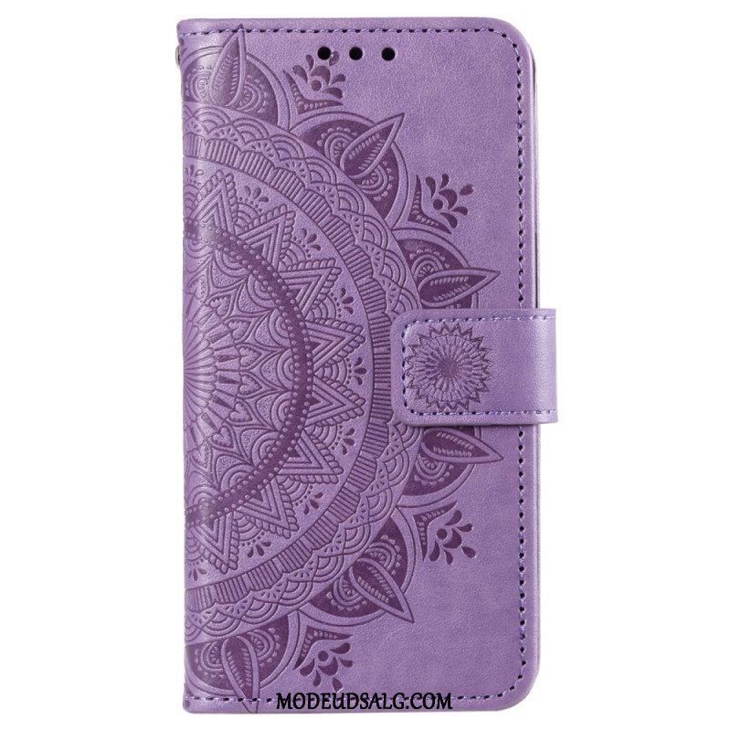 Flip Cover Sony Xperia 1 Vi Mandala Sol Med Rem