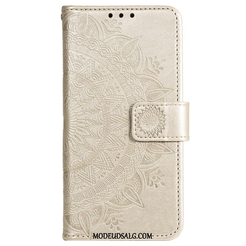 Flip Cover Sony Xperia 1 Vi Mandala Sol Med Rem