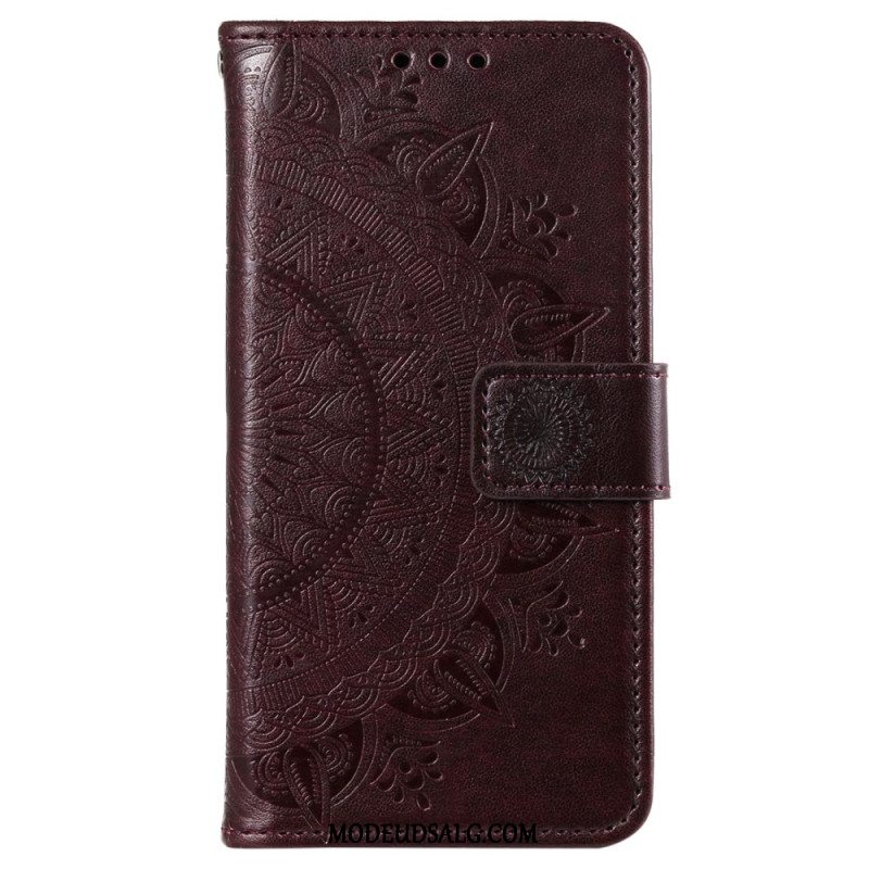 Flip Cover Sony Xperia 1 Vi Mandala Sol Med Rem