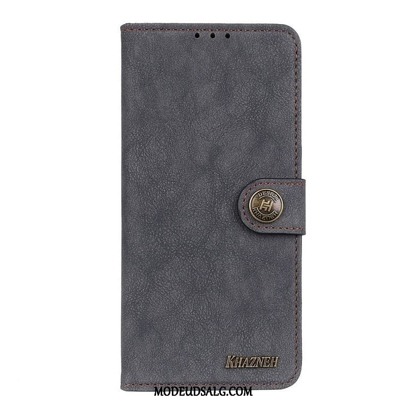 Flip Cover Sony Xperia 10 IV Khazneh Vintage Split Læder