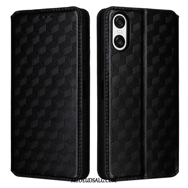 Flip Cover Sony Xperia 10 Vi 3d Diamanter