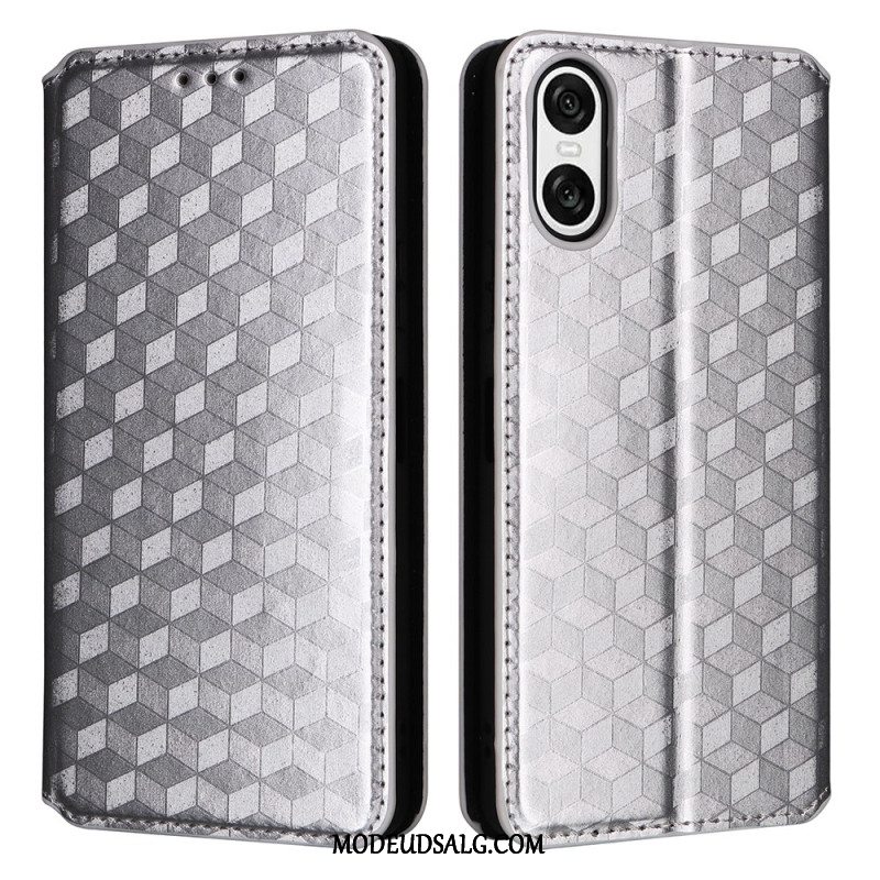 Flip Cover Sony Xperia 10 Vi 3d Diamanter