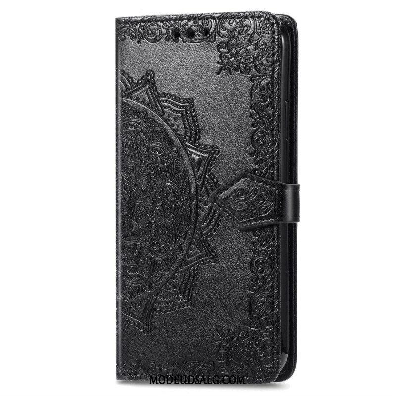 Flip Cover Sony Xperia 10 Vi Barok Mandala Med Rem