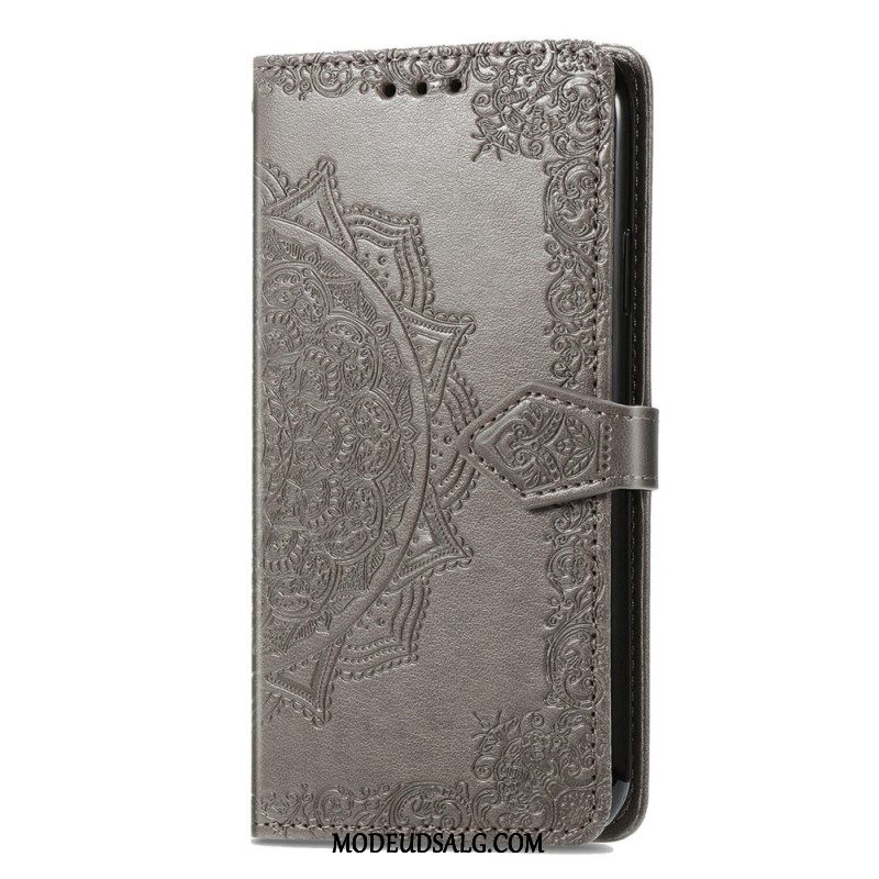 Flip Cover Sony Xperia 10 Vi Barok Mandala Med Rem