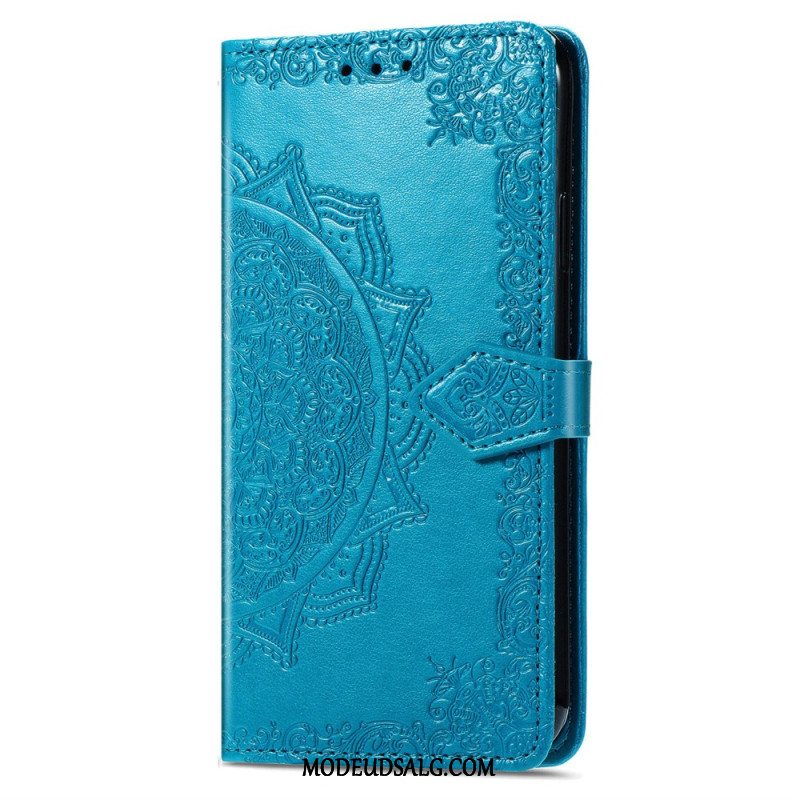 Flip Cover Sony Xperia 10 Vi Barok Mandala Med Rem