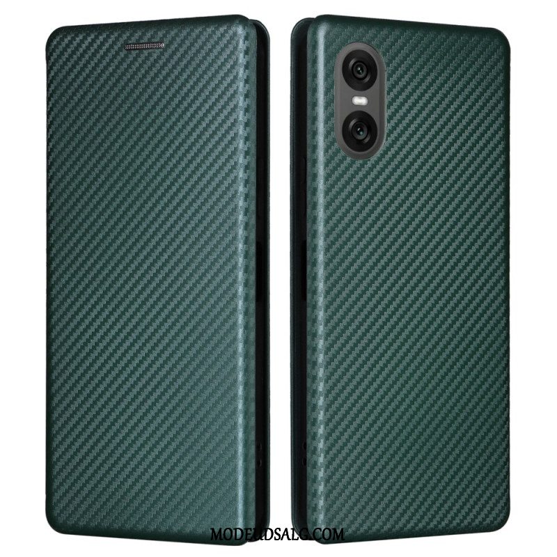 Flip Cover Sony Xperia 10 Vi Kulfiber