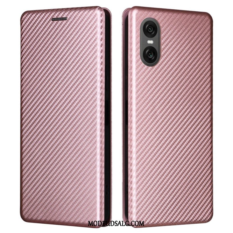 Flip Cover Sony Xperia 10 Vi Kulfiber