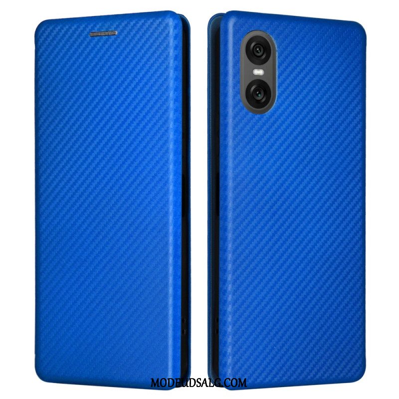 Flip Cover Sony Xperia 10 Vi Kulfiber