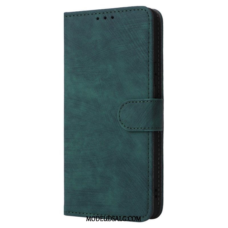 Flip Cover Sony Xperia 10 Vi Ruskindseffekt Med Rem