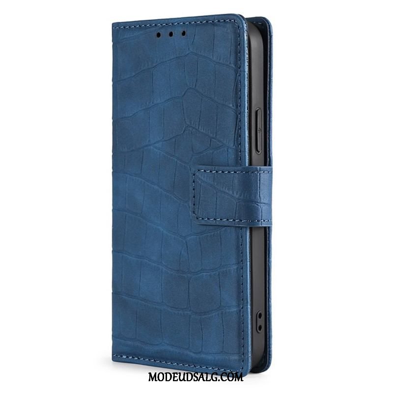 Flip Cover Sony Xperia 5 IV Krokodillehudstil