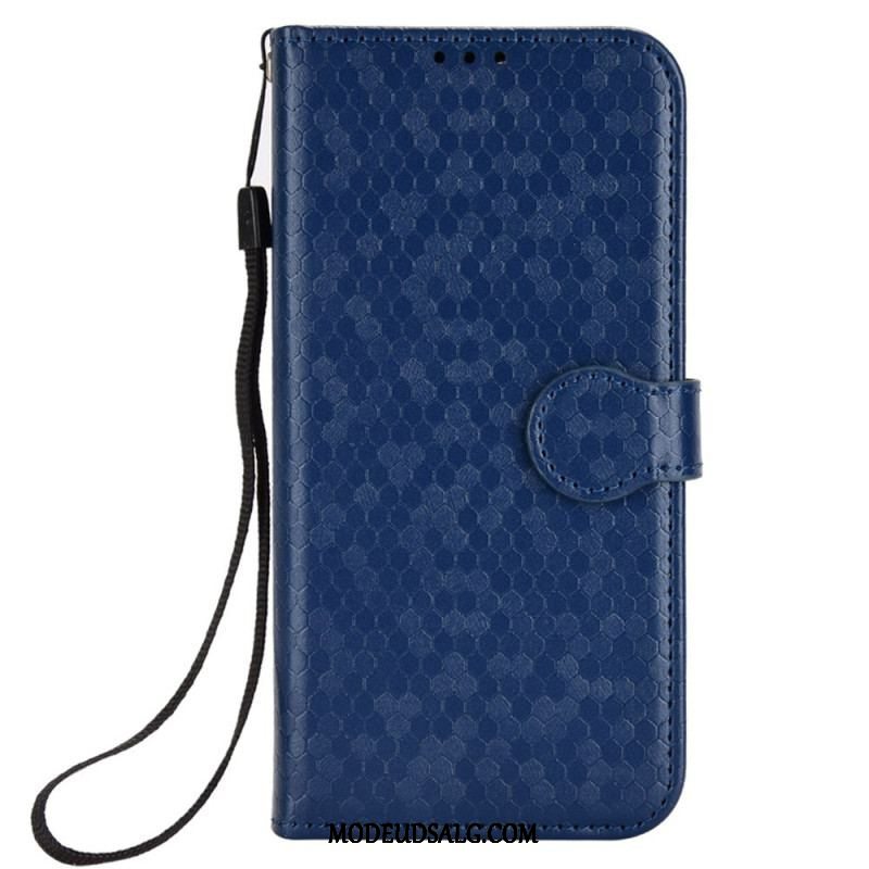 Flip Cover Sony Xperia 5 IV Med Snor 3d Strappy Design