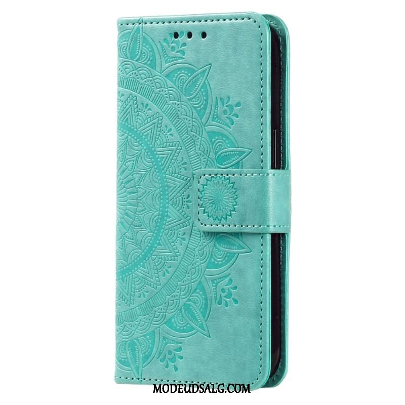 Flip Cover Sony Xperia 5 IV Med Snor Strappy Sun Mandala