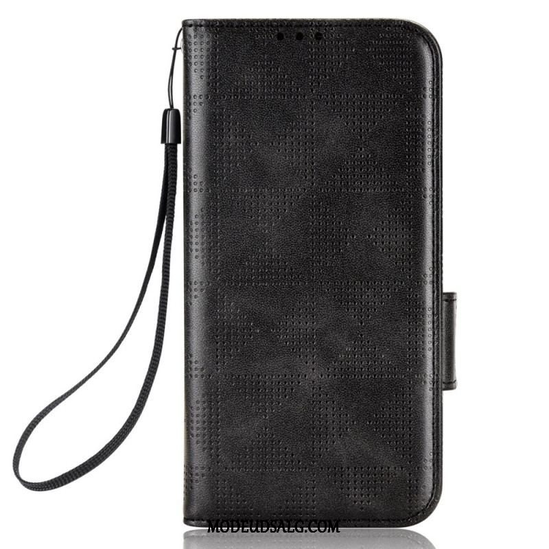 Flip Cover Sony Xperia 5 IV Retro Stil Trekanter