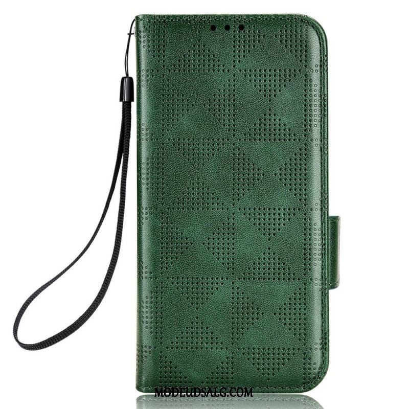 Flip Cover Sony Xperia 5 IV Retro Stil Trekanter