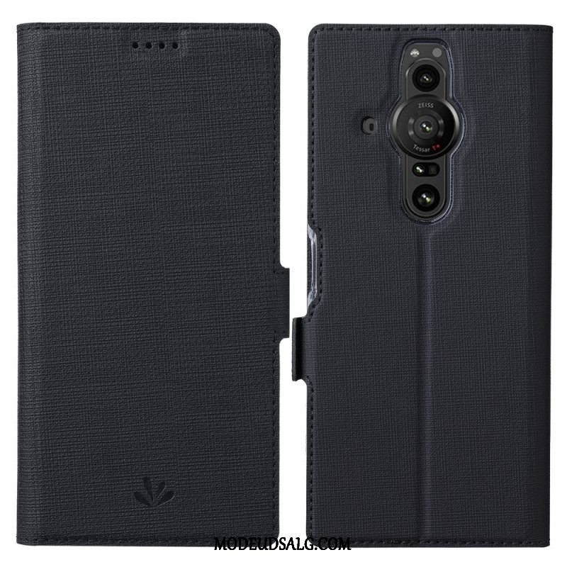 Flip Cover Sony Xperia Pro-I Tekstureret Vili Dmx