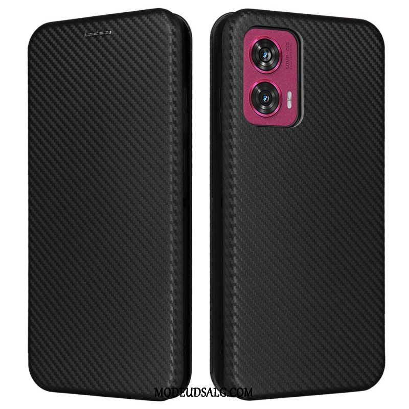 Flip Cover Til Motorola Edge 50 Fusion Kulfiber