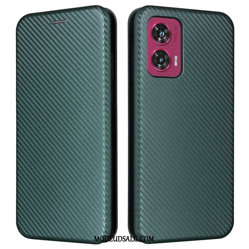 Flip Cover Til Motorola Edge 50 Fusion Kulfiber