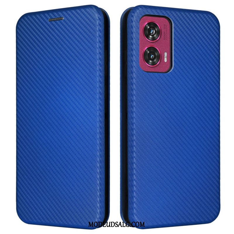 Flip Cover Til Motorola Edge 50 Fusion Kulfiber