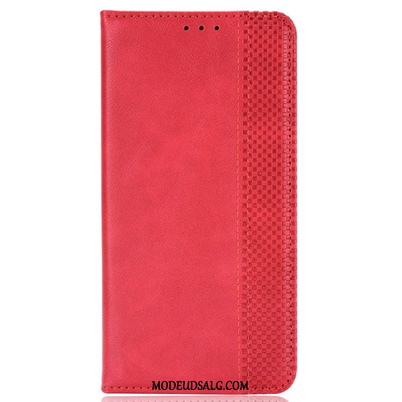 Flip Cover Til Motorola Edge 50 Neo Vintage Frise