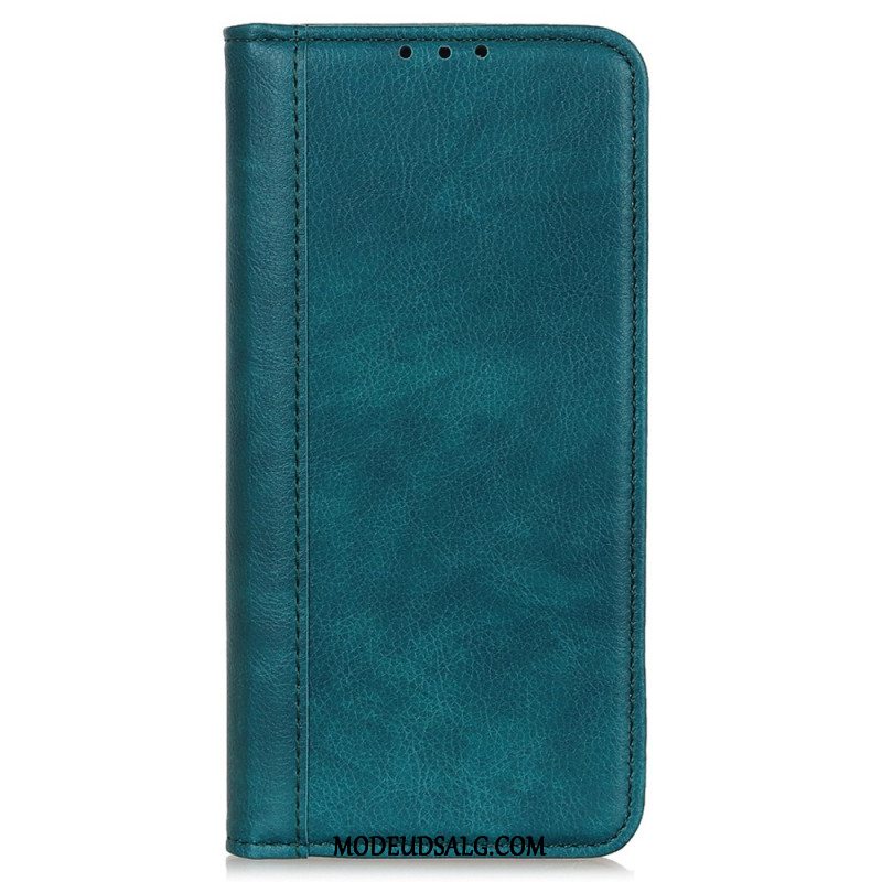 Flip Cover Til Motorola Edge 50 Pro Tekstur Ltchi