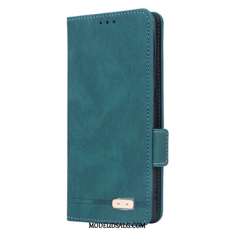 Flip Cover Til Oneplus 12 5g Retro Design