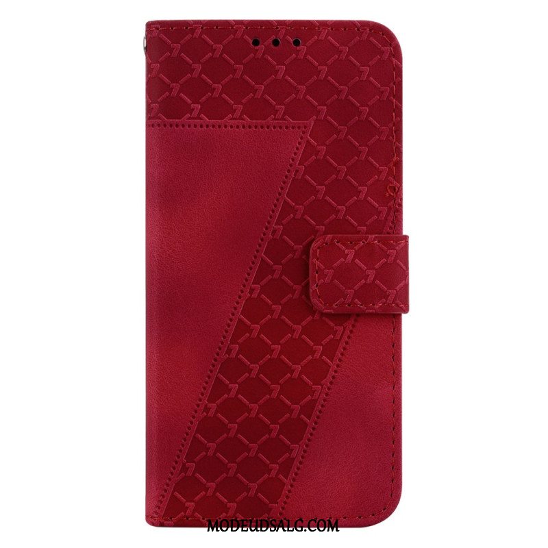 Flip Cover Til Oppo Reno 11 5g Design 7 Med Rem