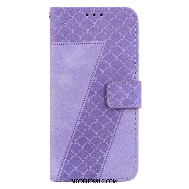 Flip Cover Til Oppo Reno 11 5g Design 7 Med Rem