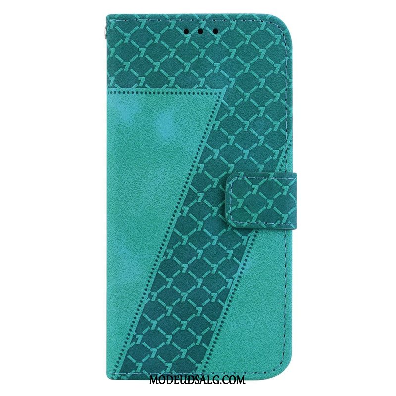 Flip Cover Til Oppo Reno 11 5g Design 7 Med Rem