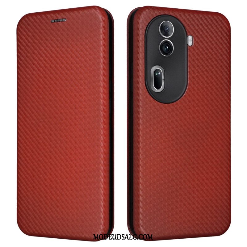 Flip Cover Til Oppo Reno 11 Pro 5g Carbonone Fiber