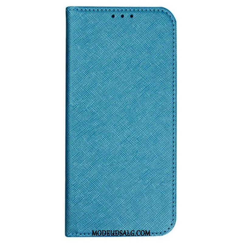 Flip Cover Til Oppo Reno 12 5g Korstekstur