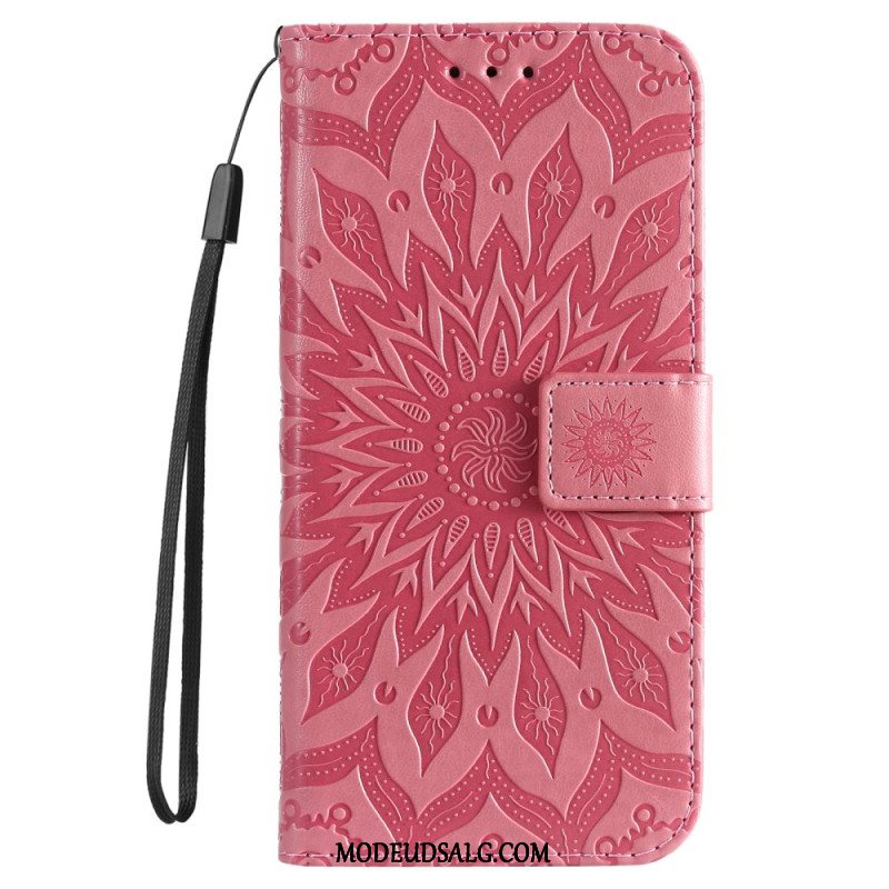 Flip Cover Til Oppo Reno 12 5g Mandala Med Rem