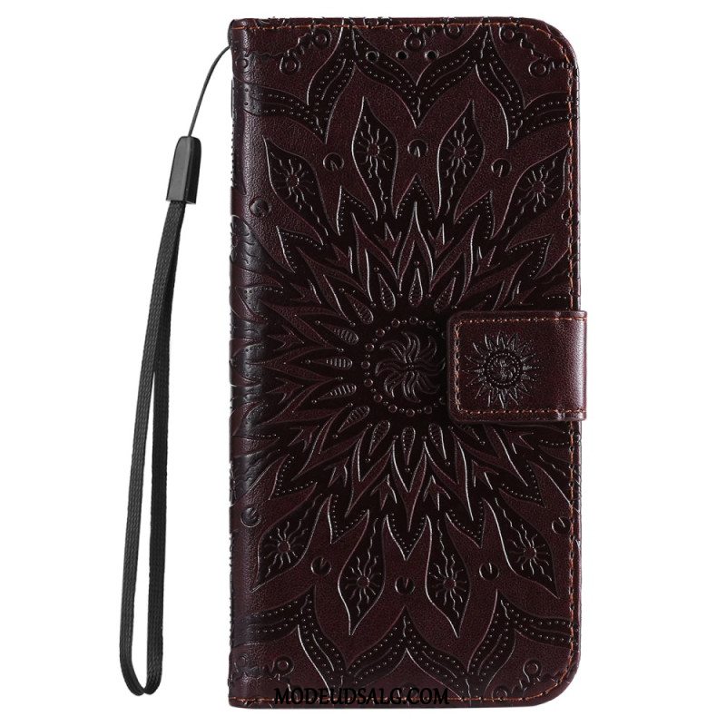 Flip Cover Til Oppo Reno 12 5g Mandala Med Rem