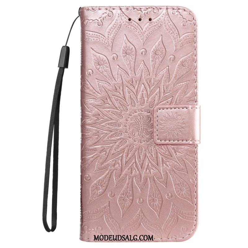 Flip Cover Til Oppo Reno 12 5g Mandala Med Rem