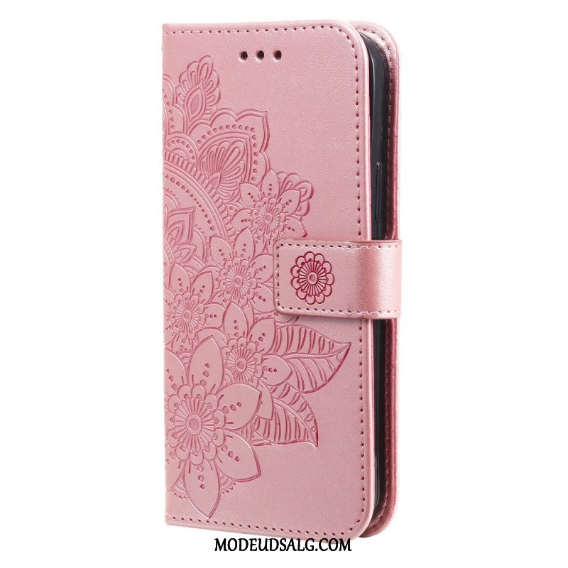 Flip Cover Til Oppo Reno 12f 5g Mandala Tryk