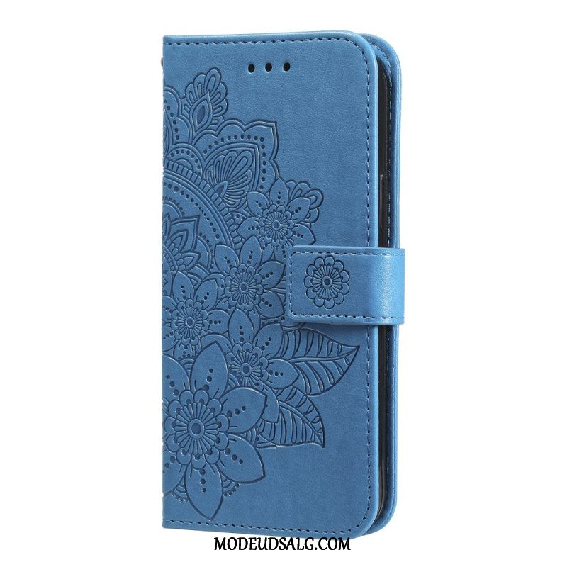 Flip Cover Til Oppo Reno 12f 5g Mandala Tryk