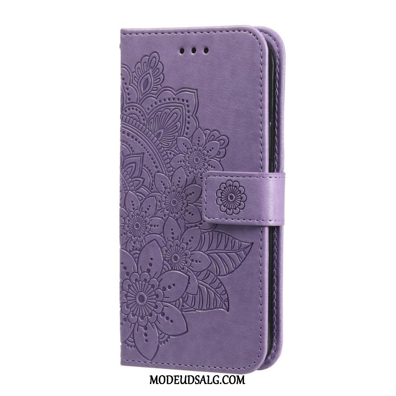 Flip Cover Til Oppo Reno 12f 5g Mandala Tryk